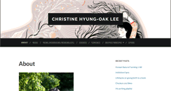 Desktop Screenshot of christinehlee.com